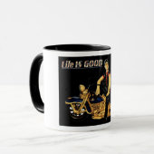 Mug la vie est good1 (Devant gauche)