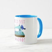 Mug La vie est juste cousue bien ! Pour un couturier (Devant droit)