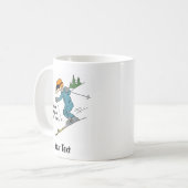 Mug La vie est la meilleure quand elle descend - Rapid (Devant gauche)