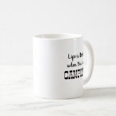 Mug La vie est la meilleure quand votre Camping (Devant droit)