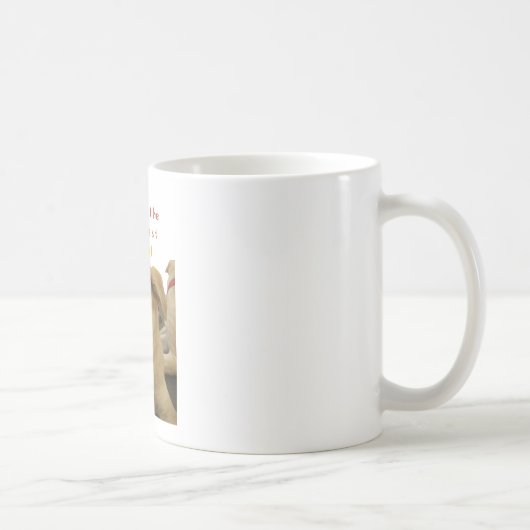 Mug "La vie est l'école la plus difficile" Impression (Droite)