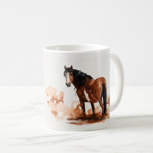 Mug La vie est libre (Devant droit)