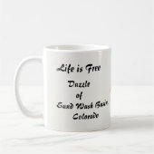 Mug La vie est libre (Gauche)