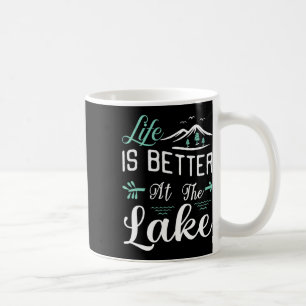 Mug La vie est meilleure à bord d'un voilier ponton su