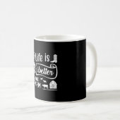 Mug La Vie Est Meilleure À La Ferme (Devant droit)
