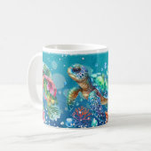Mug la vie est meilleure à la plage (Devant gauche)