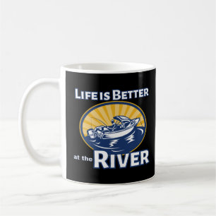 Mug La vie est meilleure à la rivière