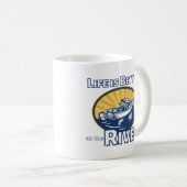 Mug La vie est meilleure à la rivière (Devant droit)