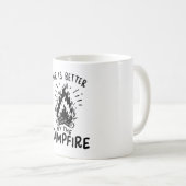 Mug La vie est meilleure au feu de camp (Devant droit)