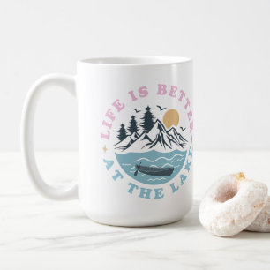 Mug La vie est meilleure au lac