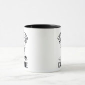 Mug La vie est meilleure autour du design de feu de ca (Centre)