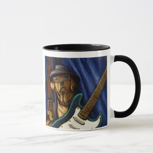 Mug La "vie est meilleure avec le jaune Labrador d'une (Droite)