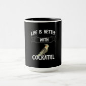 Mug La Vie Est Meilleure Avec Le Propriétaire D'Oiseau (Centre)