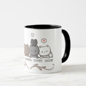 Mug La vie est meilleure avec les chats (Devant droit)