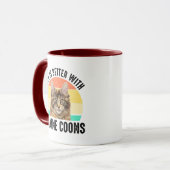 Mug La Vie Est Meilleure Avec Les Maine Coons (Devant gauche)