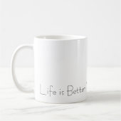 Mug La vie est meilleure avec les maths (Gauche)