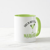Mug La Vie Est Meilleure Avec Margaritas (Devant droit)