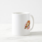 Mug La vie est meilleure avec pizza (Devant droit)