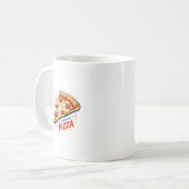 Mug La vie est meilleure avec pizza (Devant gauche)
