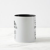 Mug La vie est meilleure avec quelques Dachshunds dood (Centre)