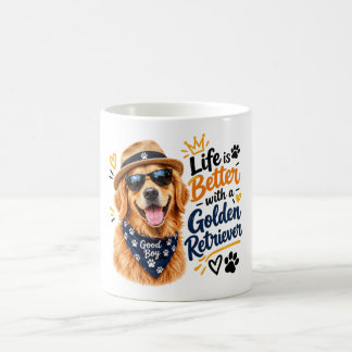 Mug La vie est meilleure avec un amoureux de chien Ret