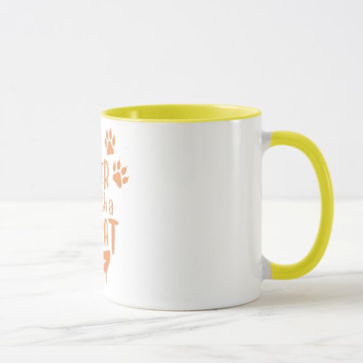 Mug la vie est meilleure avec un chat (Droite)