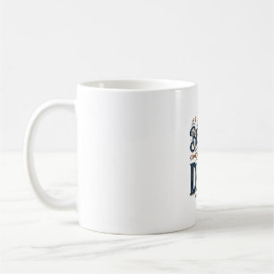 Mug La vie est meilleure avec un chien dessin de gravu