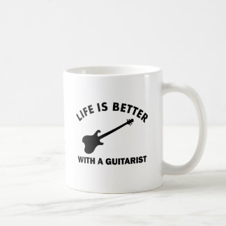 Mug La vie est meilleure avec un GUITARISTE