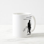 Mug La vie est meilleure avec un peu de Cool de jazz (Devant droit)