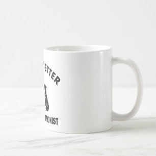 Mug La vie est meilleure avec un saxophoniste