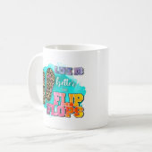 Mug La vie est meilleure dans la boue à tongs (Devant gauche)