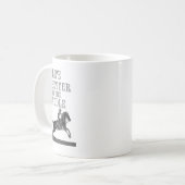 Mug La vie est meilleure dans la selle (Devant gauche)