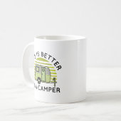 Mug La Vie Est Meilleure Dans Un Camper (Devant gauche)