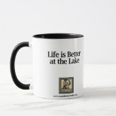 Mug La "vie est meilleure des orignaux de laboratoire (Gauche)