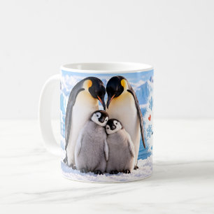 Mug La vie est meilleure en famille Manchots
