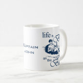 Mug La vie est meilleure sur la bande dessinée drôle (Devant droit)