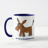 Mug La vie est ridicule (redonkulous à redonkeylous) (Gauche)