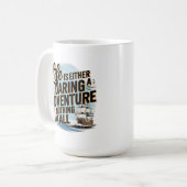 Mug La Vie Est Soit Une Aventure Daudacieuse - (Devant gauche)