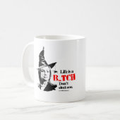 Mug La vie est un B n'élisent pas un - anti (Devant gauche)