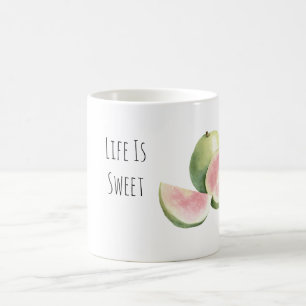 Mug La vie est un fruit de goyave sucré