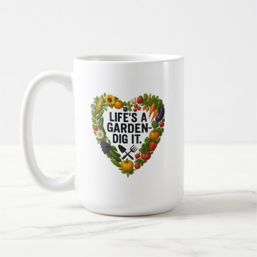 Mug La vie est un jardin (Gauche)