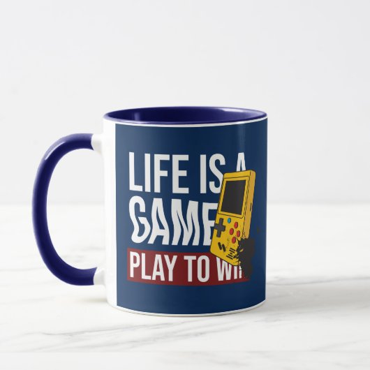 MUG LA VIE EST UN JEU À GAGNER (Gauche)