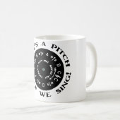 Mug La vie est un lancement (Devant droit)