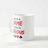 Mug La vie est un pont de jeu est grave (Devant gauche)