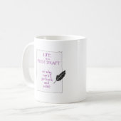 Mug La vie est un projet (Devant gauche)
