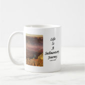 Mug La vie est un voyage sédimentaire (le canyon (Gauche)