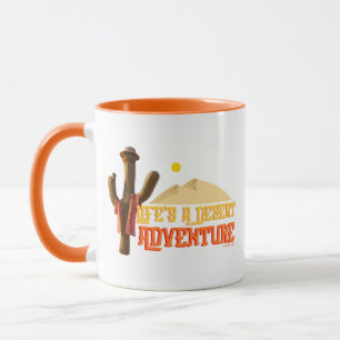 Mug La vie est une aventure désertique