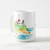 Mug La vie est une plage (Devant gauche)