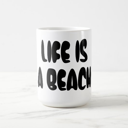 Mug La vie est une plage (Centre)