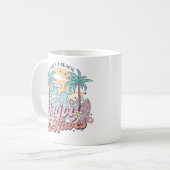 Mug La vie est une plage Profitez des vagues (Devant gauche)
